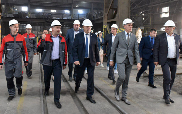 На брянском предприятии «Сталь-Трейд» побывал губернатор Александр Богомаз