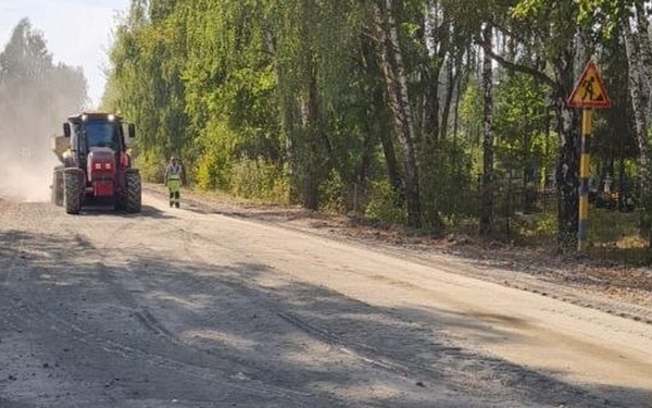 На Брянщине ведётся ремонт дороги Орменка — Карповка – Маковье под Выгоничами