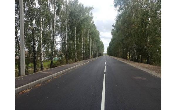 В Выгоничском районе завершается капремонт участка дороги «Брянск-Новозыбков»-Кокино-Скуратово