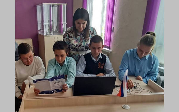 В центре «Точка роста» Климовского района Брянщины прошёл День физики