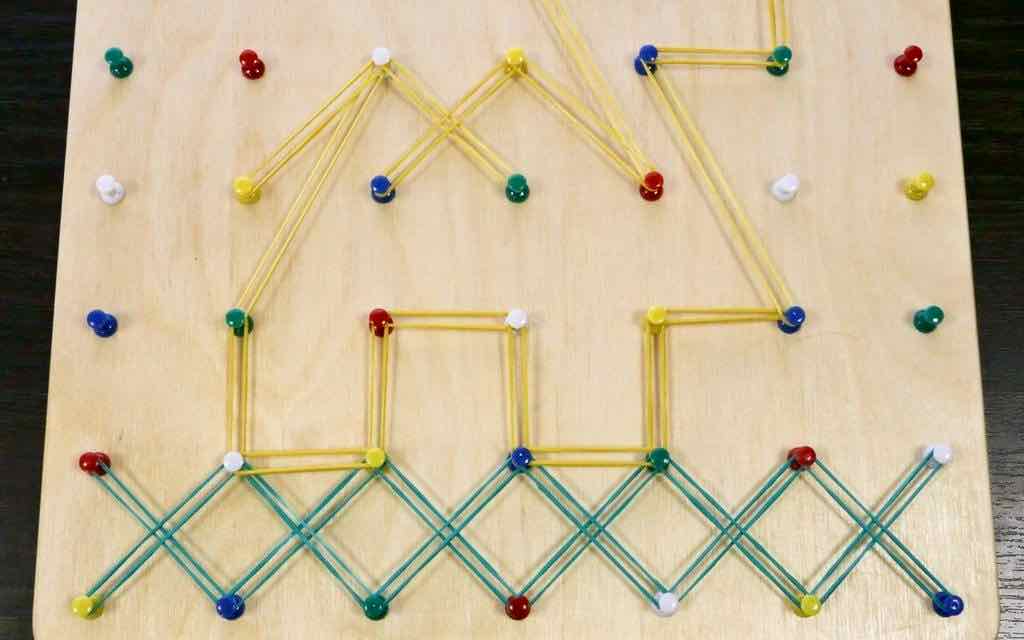 Развивающие игры. Геоборд