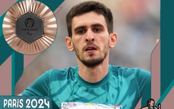 Брянский легкоатлет Артём Калашян завоевал ещё одну награду Паралимпиады-2024