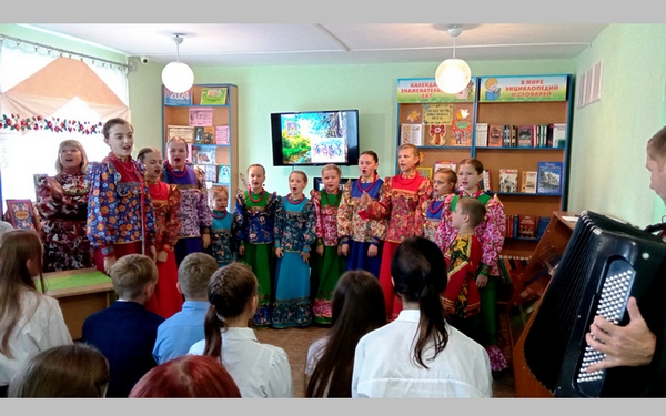 В детской библиотеке № 7 имени А.Е. Екимцева города Брянска состоялось мероприятие ко День российского казачества