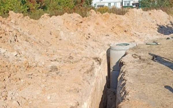 В Суземке обновили часть канализационных труб