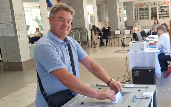 Лидеры общественных организаций приходят на выборы