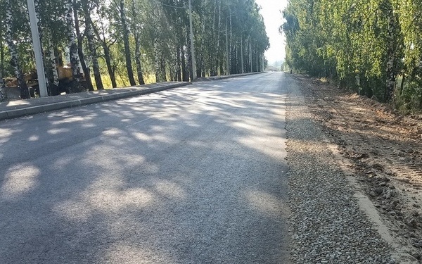 В Выгоничском районе продолжается капремонт участка дороги «Брянск-Новозыбков»-Кокино-Скуратово