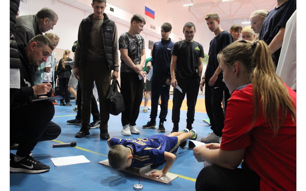 В жуовском спортцентре «Десна» прошёл Фестиваль ГТО