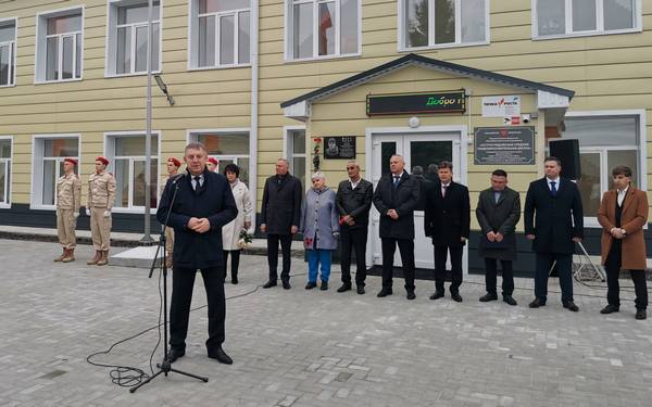 На Брянщине после капитального ремонта открылась Остроглядовская средняя школа Стародубского муниципального округа