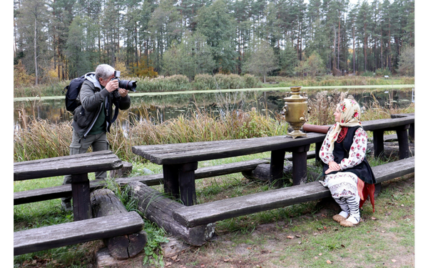 В заповеднике проходят съёмки проекта «Традиционный народный костюм Брянской области»