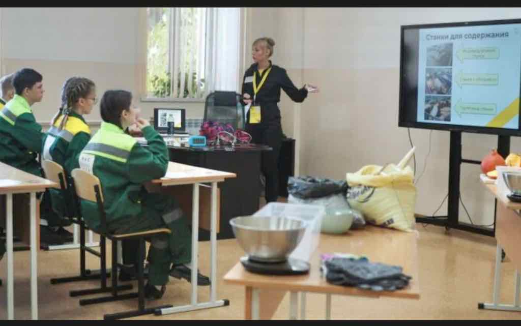 Преподаватель из Брянской области провела открытый урок на конкурсе «Мастер года -2024»