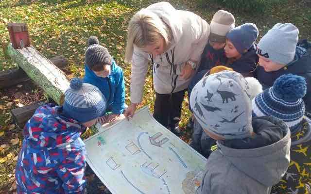 По следам осени