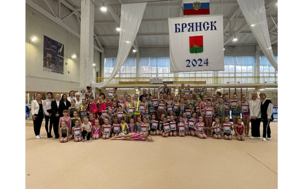 В Брянске прошло первенство области по спортивной акробатике