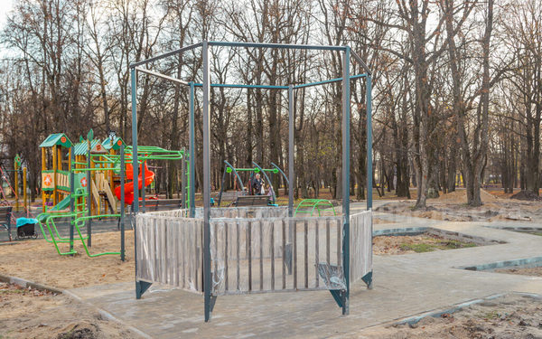 В рамках программы инициативного бюджетирования преображается парк Пушкина