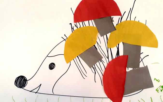 Грибы для ёжика