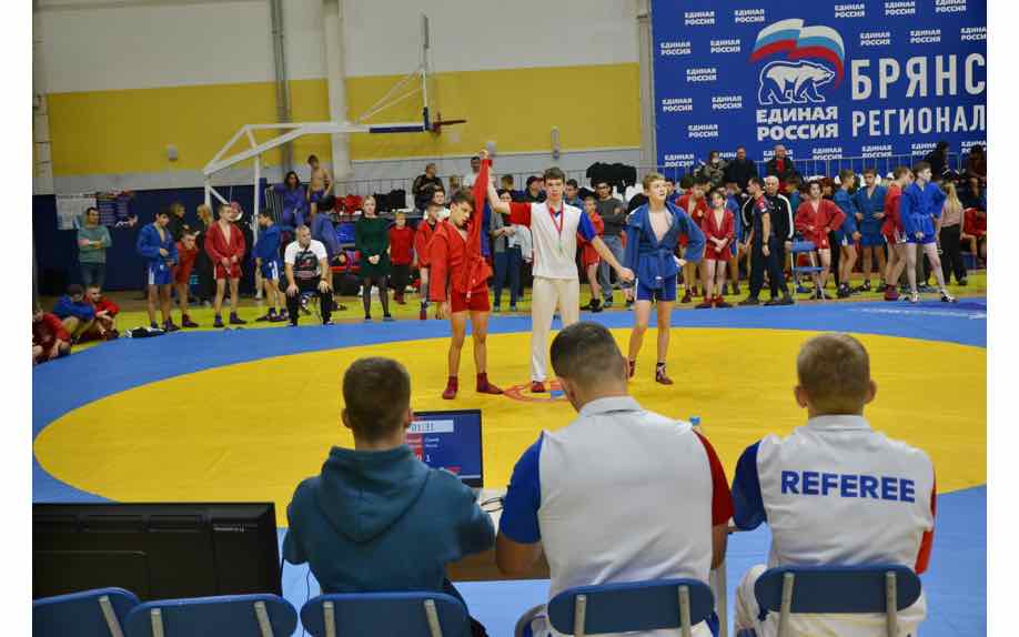 В Брянске проходит турнир в честь Всероссийского дня самбо