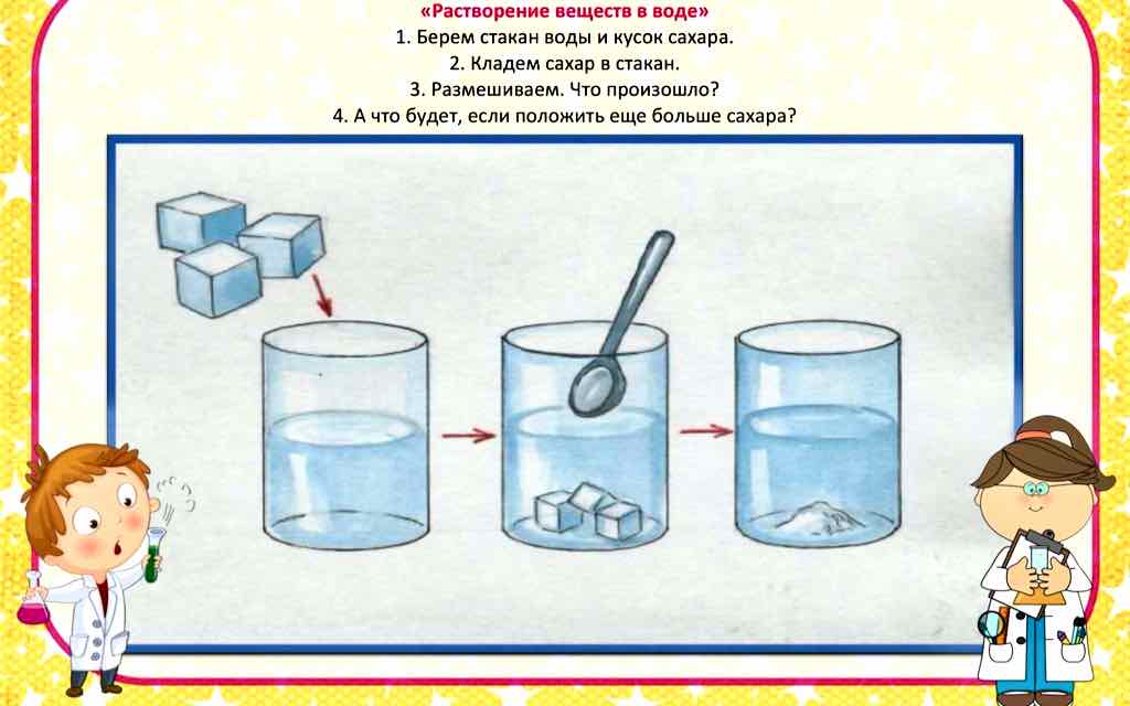 Экспериментируем с водой