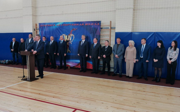 На Брянщине после обновления открыли Дом спорта Дубровской спортивной школы