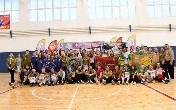 Студенческие отряды региона приняли участие в IV спартакиаде