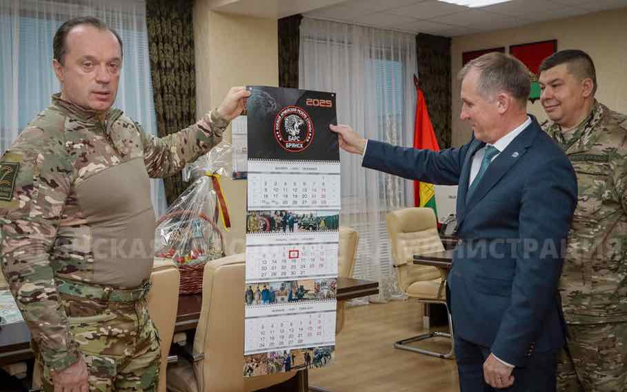 Командир «БАРС-Брянск» Сергей Антошин выразил благодарность городской администрации