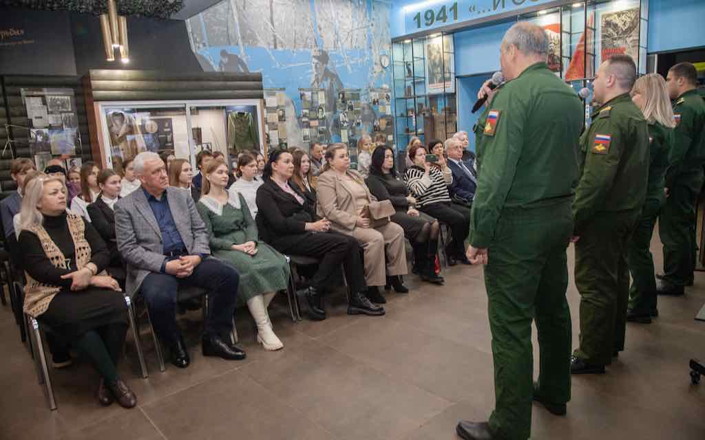 В музее Мемориального комплекса «Партизанская поляна» вспоминали подвиги жителей Брянщины