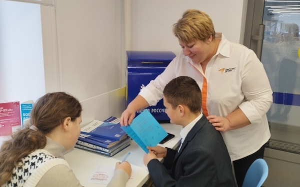 Гордеевские школьники традиционно принимают участие в акции «Внуки по переписке»