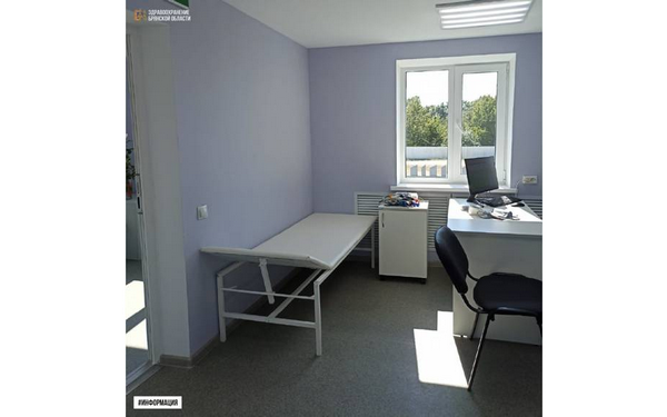 В Красногорском районе Брянской области в 2025 году отремонтируют два ФАПа