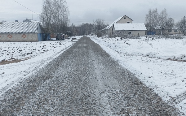 По просьбе жителей в Климово благоустроили ряд дорог