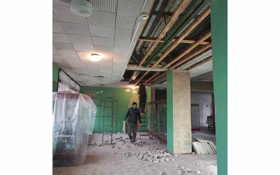 В селе Верещаки Новозыбковского округа ремонтируют Дом культуры