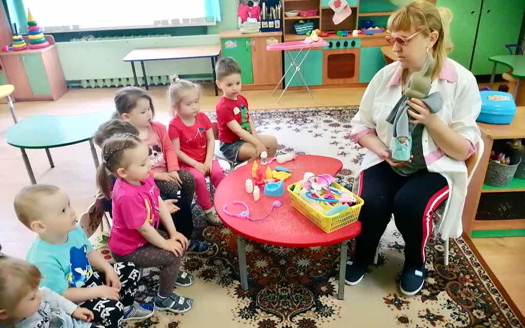 Малыши в гостях у Степашки