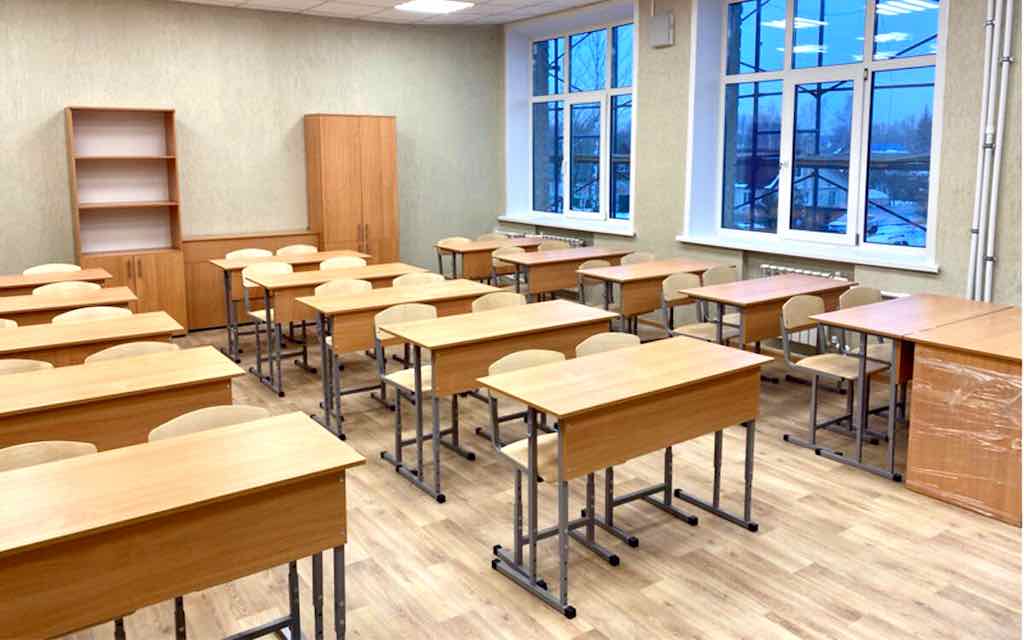 В Клетне Брянской области капитально отремонтировали школу за 122 млн рублей