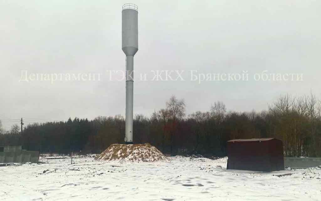 В брянском посёлке Стеклянная Радица обновляют систему водоснабжения