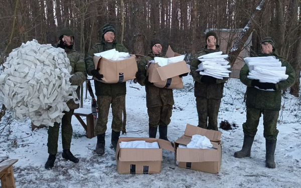 Волонтеры Суземского района поздравили защитников границы с праздниками