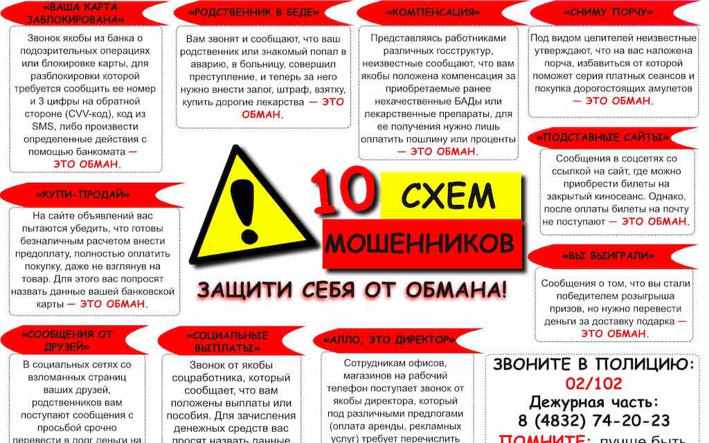 Жертвами телефонных и сетевых мошенников стали 23 брянца