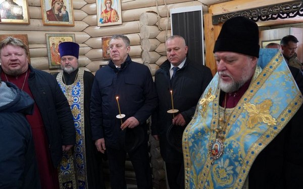 Ветераны Афганистана посетили часовню Александра Невского