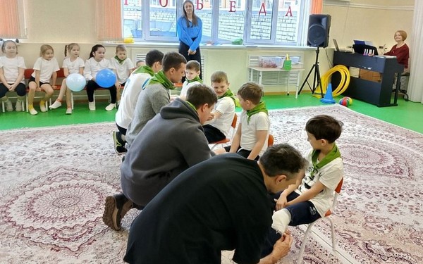 В детском саду «Мегаполис» Брянского района провели мероприятия ко Дню защитника Отечества