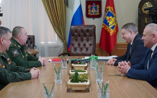 В Брянскую область посетил генерал-лейтенант Юрий Корсачёв