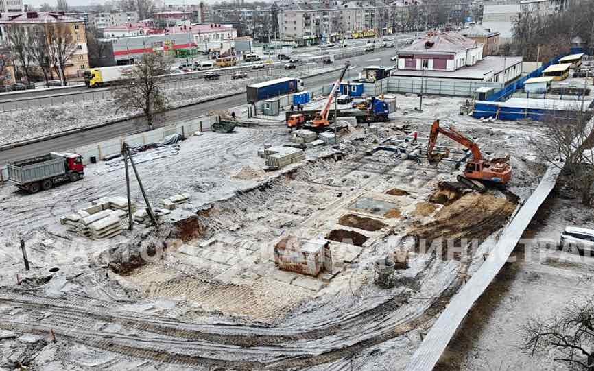 Белорусские строители возводят второй дом с квартирами для брянских сирот