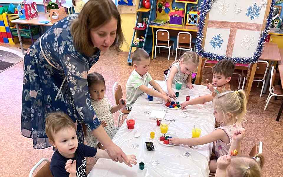 Разноцветные льдинки