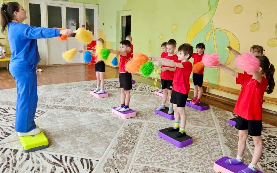 Весёлая степ – аэробика