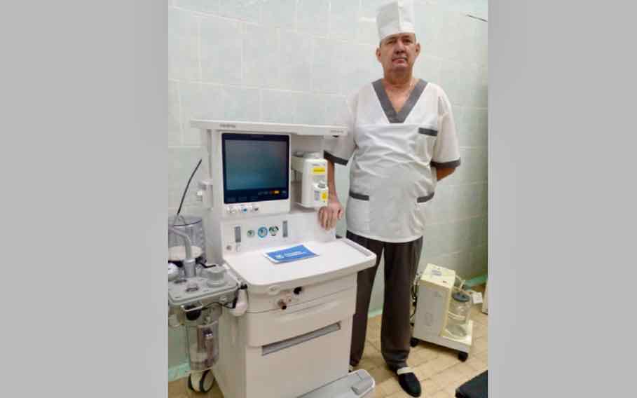 В Мглинскую районную больницу поступил современный наркозный аппарат