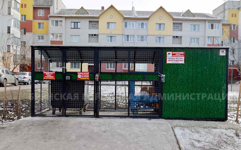 В Бежицком районе Брянска нарабатывается практика взаимодействия с управляющими компаниями по поводу контейнерных площадок