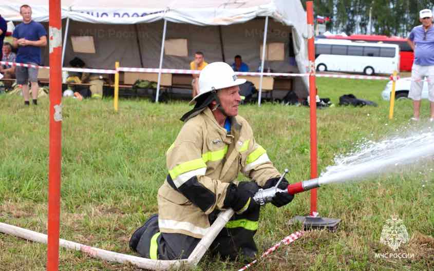 Брянский доброволец-пожарный Константин Усачёв стал призёром всероссийского смотра