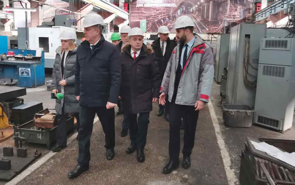 Председатель Гомельского облисполкома Иван Крупко посетил в Брянске «Термотрон-Завод»