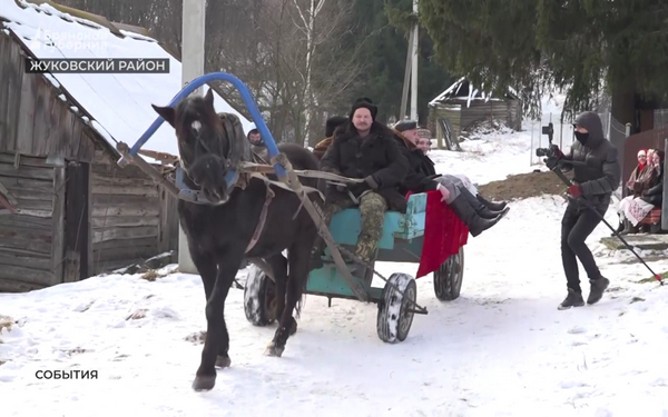 В Жуковке ведутся съёмки документального фильма о свадебных традициях