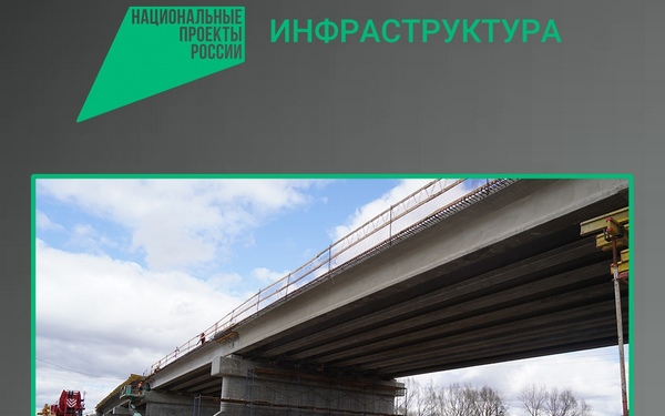 В городе Унеча Брянской области по нацпроекту продолжается капитальный ремонт путепровод