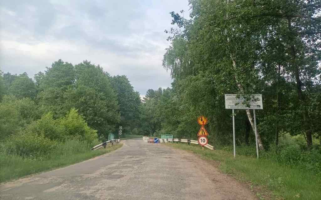 В связи с капитальным ремонтом моста в селе Журавка Брянской области 28 марта откроется временная дорога