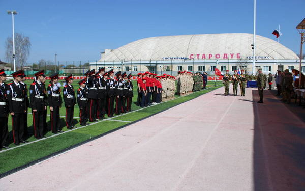 В Стародубе Брянской области прошёл муниципальный этап «Зарницы 2.0»