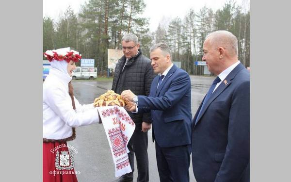 В Гомельскую область прибыла брянская делегация