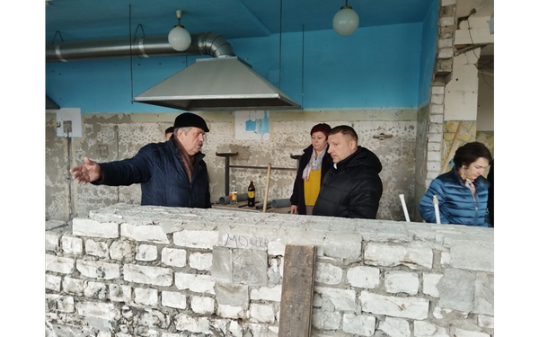 В Выгоничском районе Брянщины продолжается капремонт Кокинской школы