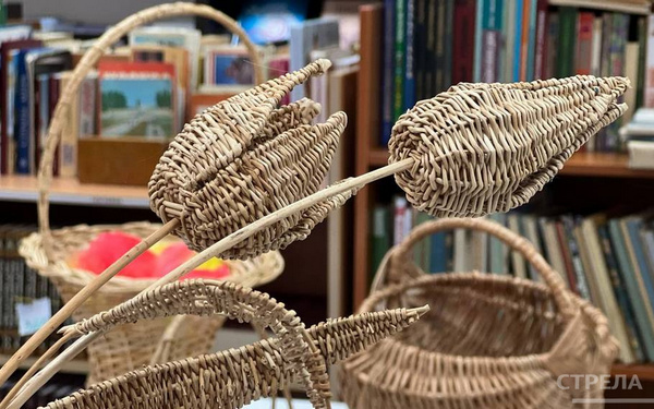 Пасхальный мастер-класс по лозоплетению провели в «Брянсккниге»